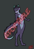 Adopt. Purple Kobold