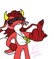 Simon Smoke Middle Finger