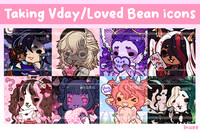 Taking Vday/Loved bean icons (CLOSED)