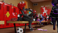 Locker room~