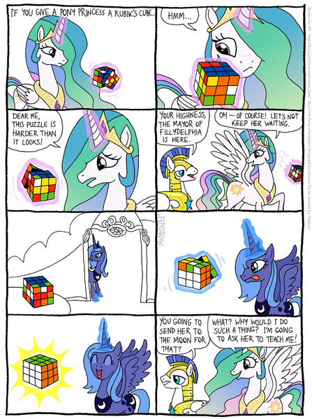 princess rubik's cube