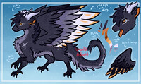 Crow Fluffy Dragon Adopt