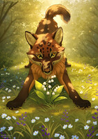 A Meadow's Secret {sketch comm}