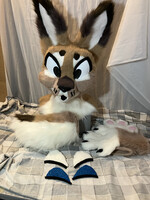 rabbit fursuit mini partial commission