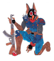 Bloodhound character art