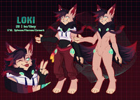 LOKI REFERENCE SHEET (COMMISSION)