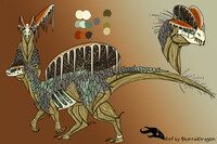 Mushroom Dilophosaur Druid