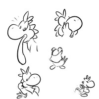 Now, TRANSFORM! - Post-TF Doodles
