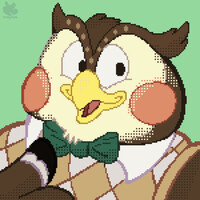 Blathers! (Pixel Practice & Animation)