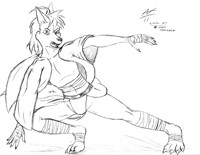 Raul Xi - commission sketch