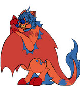 Another drawing of the bat boy