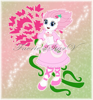 G1 My Little Pony Chibi Anthro Carnation
