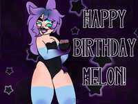 Melonpuccino Thigh Up - Birthday Gift
