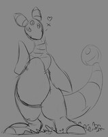 Ampharos Sketch