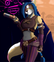 Jinx furry fan art