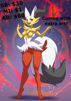 (OPEN) Inverted Braixen Adopt Auction