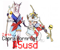 Capra Hornroot 2 arts -45usd (open)