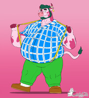 (Comm) The handsome cow