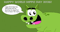 Happy World Hippo Day 2026