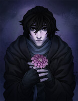 Valentine Sketch - A Little Less Dark