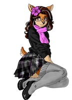 Fia dearg álainn: Lovely Red Doe