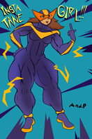 Instantane Girl from Moon-girl ( second rework)