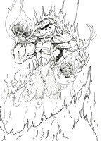 Fire...Burning...Fire...(B&W)