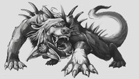 greyscale version of "Azrubekt has gone to dire lengths"