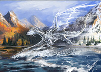 The dragon that turns everything into winter