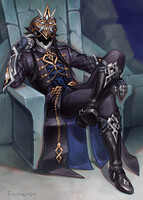 Il Capitano - Genshin Impact fanart