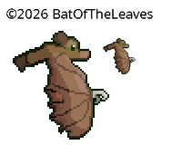 Improved Pixel Art of Fruit Bat Jet