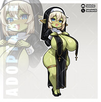 ADOPTABLE 143 | Holy Goblin