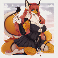 Dressed Pin-up Vixen