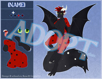 Adopt #1128: Female Ladybug Dragon (OPEN)