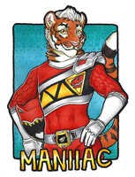 Maniiac badge v2