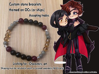 Custom stone bracelets TRADES [OPEN]