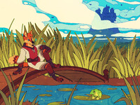 Relaxing in the Marsh