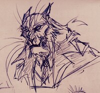 Character sketch "Fish" #11.
