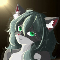 My first furry art >.<