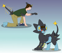 Shooting star - Luxray transformation