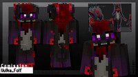 Minecraft Skin Commission Vulka_Folf