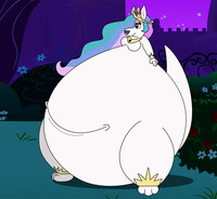 Princess Celestia as a Kangaroo