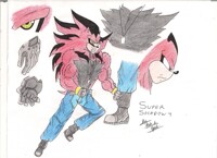 Super Sonic 3 vs Super Scourge 3 by BlackKnife12 -- Fur Affinity