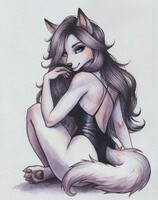 Arctic Allure redraw (watercolor on paper)