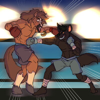 Right in the tenderloin steak region!