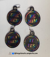Pronoun Tags for sale!