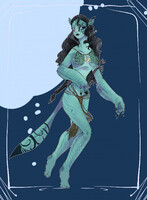 Reef Na'vi female (by Burri_Possum)