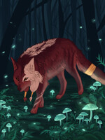 Glowing Forest - YCH 1