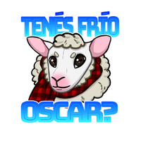 Tenes frio Oscar - sticker