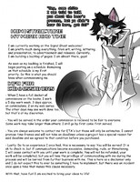 My Process and Artist Disclaimer